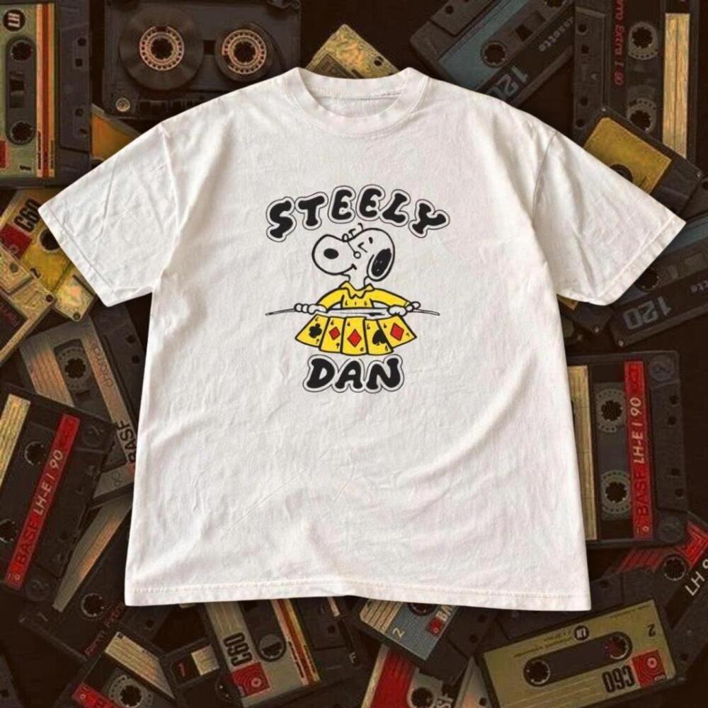 Steely Dan Snoopy White T-Shirt